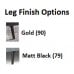 Leg Finish Options