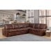 New River Oversized (Deep Seating) Leather Sectional