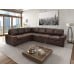 New River Oversized (Deep Seating) Leather Sectional