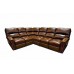 New Bern Reclining Leather Sectional - Available with Power Recline | Power Lumbar