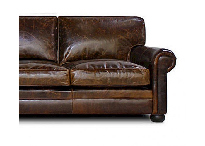 Sedona Oversized Seating Leather Sofa, Sedona Leather Sofa