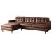 Suffolk Leather Sectional