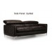 Torello Leather Sectional with Adjustable Headrest