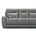 Vienna Power Reclining Leather Sofa or Set With Power Headrest