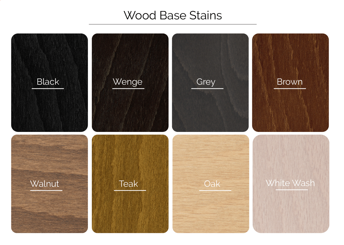 Stressless Frame & Wood Colors